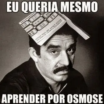 Aprender inglês por osmose